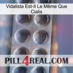 Vidalista Est-Il Le Même Que Cialis 30